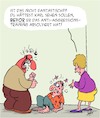Cartoon: Training lohnt sich!! (small) by Karsten Schley tagged aggressivität,psychologie,mentalität,benehmen,gewalt,training,büro,männer,gesellschaft
