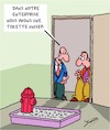 Cartoon: Unisex (small) by Karsten Schley tagged sexe,economie,diversite,employeurs,employes