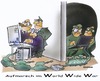 Cartoon: cyber war (small) by HSB-Cartoon tagged internet,computer,wikileaks,troups,war,cyber,worldwideweb,hsbcartoon,hsbfaktory,cartoon,caricature,karikatur,airbrush,airbrushdesign,airbrushart