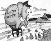 Cartoon: Die Feldmaus (small) by HSB-Cartoon tagged landwirte,bauern,feldmaus,elefant