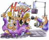 Cartoon: Happy (small) by HSB-Cartoon tagged happy,song,gesang,singen,tanzen,dance,dancing,video,movie,singing,kamera,camera,aufnahme,recording,internet,internetsong,internetvideo