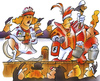 Cartoon: Karnevalsbrandschutz (small) by HSB-Cartoon tagged brandschutz,karneval,fasching,karnevalssitzung,karnevalsprinz,funkenmarichen,prunksitzung,karnevalsprinzessin,feuer,feuerwehr,elferrat,airbrush,airbrushcartoon,airbruskarikatur