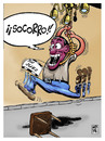 Cartoon: Sin retorno (small) by Wadalupe tagged humornegro,dibujo