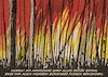 Cartoon: Amazonas BBQ (small) by Guido Kuehn tagged amazonas,fleisch,rinder,klima