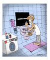 Cartoon: Oldy (small) by ismailozmen tagged mirror,old,bath,shave,cinema,life,death
