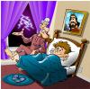 Cartoon: Bedtime (small) by Zeb tagged bed child old man