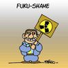 Cartoon: Against nuclear in Italy (small) by fragocomics tagged nuclear debate italy berlusconi future japan earthquake security