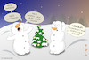 Cartoon: Coole Weihnachten (small) by a-b-c tagged schnee,winter,schneemann,kalt,weihnachtsbaum,weihnachten,lied,weihnachtslied,nervig,stress,singen,besinnlichkeit,vorfreude,heiligabend,geschenke
