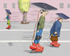 Cartoon: Energiewende (small) by Karl Berger tagged energie,klima,fortbewegung,mobilität