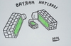 Cartoon: bayram tatili (small) by MSB tagged bayram