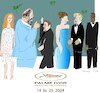 Cartoon: Cannes Film Festival 2024 (small) by gungor tagged film,festivals,2024