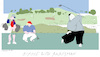 Cartoon: Golfing with Rocketman (small) by gungor tagged golfing