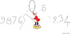 Cartoon: Mathematic Motif-1 (small) by gungor tagged mathematic