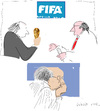 Cartoon: Sepp Blatter 2 (small) by gungor tagged football
