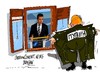 Cartoon: Anders Fogh Rasmussen-amenazas (small) by Dragan tagged anders,fogh,rasmussen,otan,ucraina,politics,cartoon