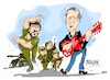 Cartoon: Antony Blinken-tocando (small) by Dragan tagged antony,blinken,zelenski,ukrania