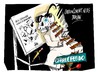 Cartoon: Charlie Hebdo-limites (small) by Dragan tagged charlie,hebdo,limites,a321,politics,cartoon
