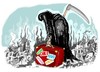 Cartoon: Terremoto en Chile (small) by Dragan tagged terremoto,en,chile