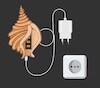 Cartoon: Charger... (small) by berk-olgun tagged charger