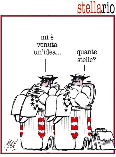 Cartoon: cassonettari e i 5stelle (medium) by Enzo Maneglia Man tagged maneglia,5stelle,cassonettari