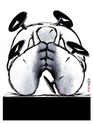 Cartoon: schizzate (medium) by Enzo Maneglia Man tagged vignette,satira,grafiche,umoristiche