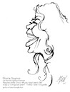 Cartoon: Gloria Gaynor 2024 (small) by Enzo Maneglia Man tagged ccaricaura,gloria,gaynor,grafica,ritratto,cantante