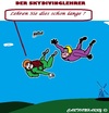 Cartoon: Fallschirmspringen (small) by cartoonharry tagged skydiving,fallschirmspringen,lehrer