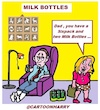 Cartoon: Milk Bottles (small) by cartoonharry tagged sixpack,cartoonharry