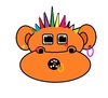 Cartoon: MonkeTonkey (small) by cartoonharry tagged monkeytonkey,punker