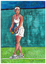 Cartoon: Madison Keys (small) by Pascal Kirchmair tagged madison keys tennis cartoon drawing karikatur caricature dibujo illustration pascal kirchmair usa ilustracao ilustracion portret cartum tekening dessin disegno vignetta desenho