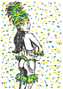 Cartoon: Samba Tänzerin (small) by Pascal Kirchmair tagged samba,karneval,do,carnaval,carioca,brasilianerin,rio,de,janeiro,copa,cabana,tänzerin,dancer,danseuse,brazil,brasil,bresil,brasile,burlesque,show,strip,striptease,ink,drawing,tusche,zeichnung,lingerie,art,arte,kunst,milf,mature,housewife,hausfrau,caricatura,cartoon,caricature,karikatur,illustration,dessin,pascal,kirchmair,portrait,retrato,ritratto,dibujo,desenho,powerfrau,sexy,girl,sensual,sabrosa,ilustracion,ilustracao,woman,porträt,sensuelle,sex,sexo,erotik,erotic,erotismo,eroticism,erotisme,erotica,femme,frau