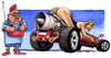 Cartoon: donne e motori (small) by Niessen tagged woman,engines