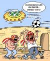 Cartoon: Hooligans... (small) by Vejo tagged sports,soccer,hooligans