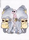 Cartoon: Tarzan (small) by Jesse Ribeiro tagged comic,cartoon,animals,illustration,nature,satire,man,monkey