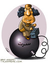Cartoon: GHADDAFI IN SIRTE. (small) by goodarzi tagged sirte ghaddafi