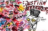 Cartoon: Justin Beekeeper (small) by parentheses tagged justin,beekeeper,bieber,fans