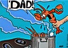 Cartoon: Lobster pot with Dad (small) by tonyp tagged arp,lobster,pot,boil,dad,arptoons