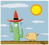 Cartoon: Mexico (small) by Marcelo Rampazzo tagged mexico pig
