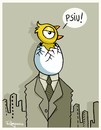 Cartoon: PSIU! (small) by Marcelo Rampazzo tagged city