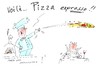 Cartoon: pizza expresso essen fast food k (small) by martin guhl tagged pizzapitch