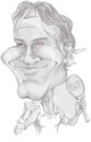 Cartoon: Roger Federer (small) by Arley tagged tennis,tenis,roger,federer