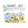 Cartoon: Tröpfelburg (small) by achecht tagged kind,kinder,tröpfelburg,sandburg,sand,strand,urlaub,reise,meer,familie