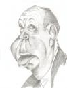Cartoon: Alfred Hitchcock (small) by cabap tagged caricature