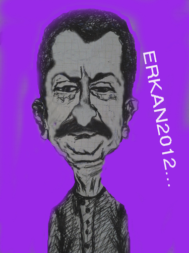 Cartoon: erkan can (medium) by SiR34 tagged erkan,can