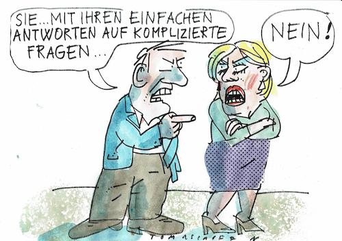 Cartoon: Antwort (medium) by Jan Tomaschoff tagged belästigung,belästigung,sex