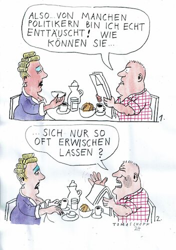 Cartoon: Poltiker (medium) by Jan Tomaschoff tagged politiker,korruption,moral,politiker,korruption,moral