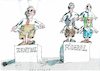 Cartoon: Föderal (small) by Jan Tomaschoff tagged staatsschulden,bund,land