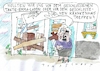 Cartoon: geschlossen (small) by Jan Tomaschoff tagged krankenhausschliessung,pleite