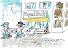 Cartoon: Tagesklinik (small) by Jan Tomaschoff tagged krankenhaus,gesundheitswesen,kosten,teilstationär