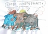 Cartoon: untergehakt (small) by Jan Tomaschoff tagged ampel,koalition,konflikte